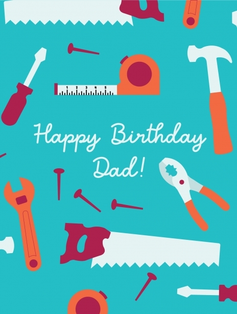 For Dad card
