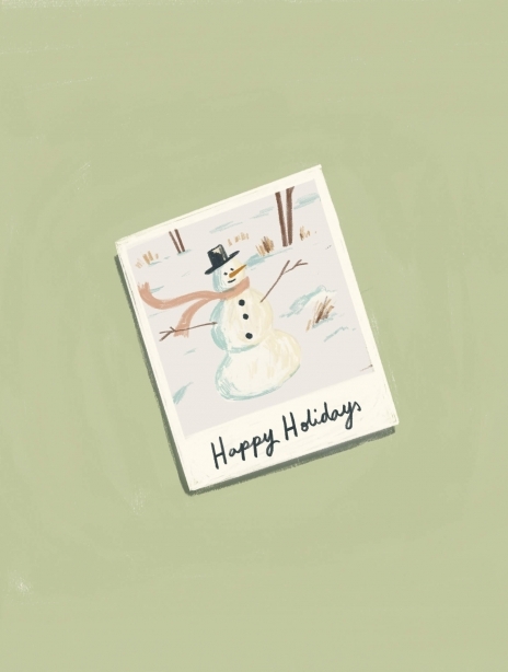 Happy Holidays card image