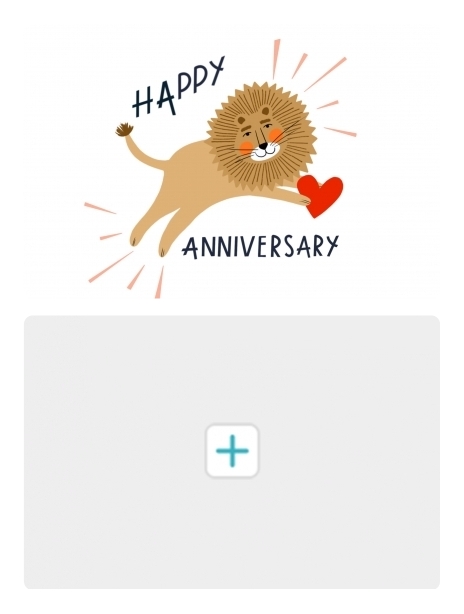 Anniversary card image