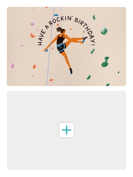Birthday card image