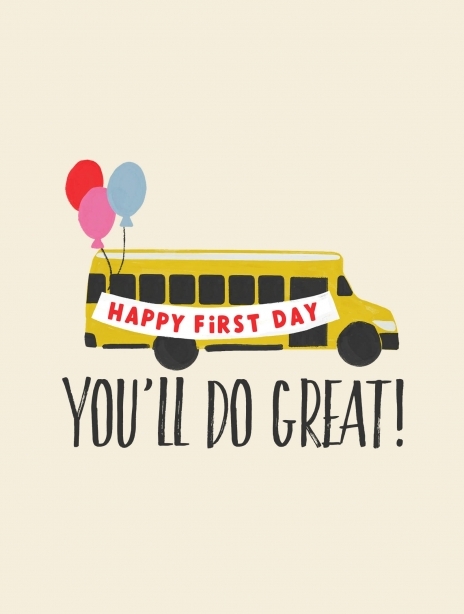 Back To School card image