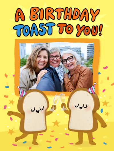 Birthday Toast Just Them