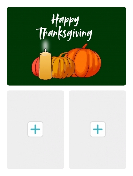 Thanksgiving card image