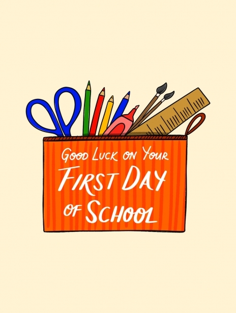 First Day Success Back to School Card