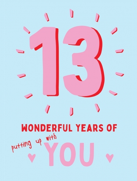 13 Wonderful Years You
