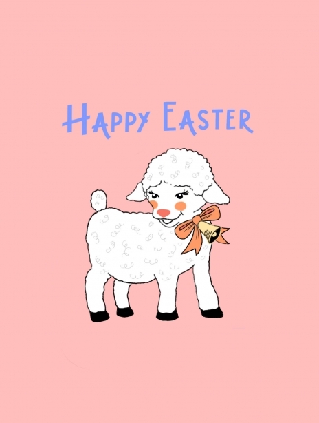 Easter card image