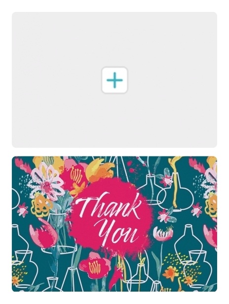Thank You card image
