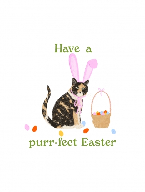 Easter card image