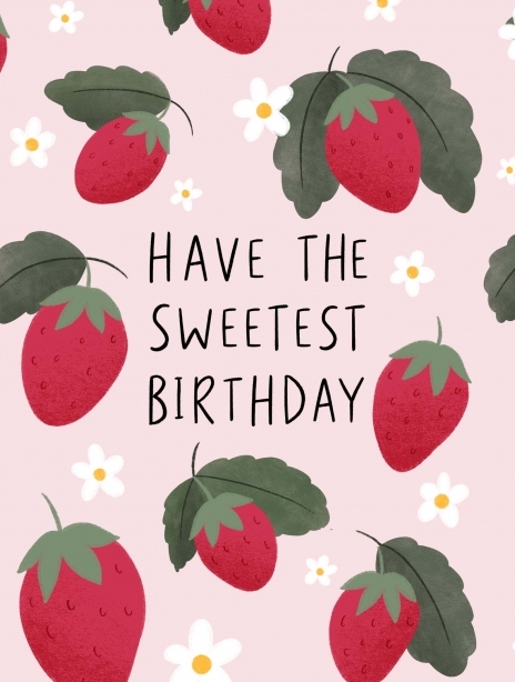 2022 birthday chloe strawberry