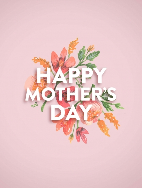 mother's day lettering