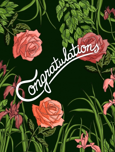 Congratulations card image