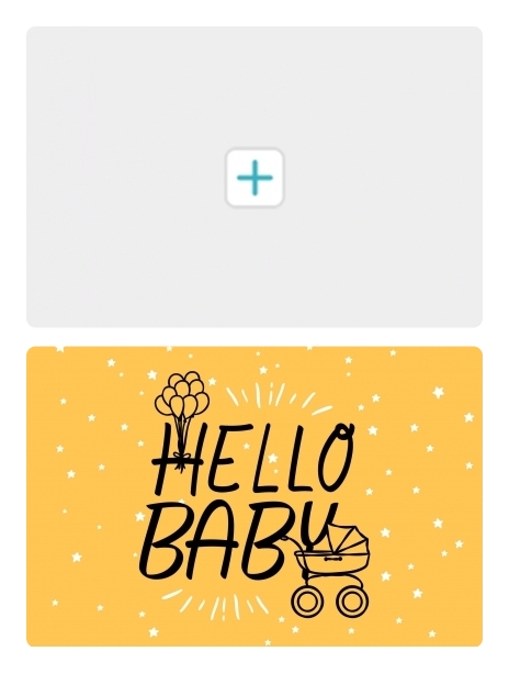 New Baby card image