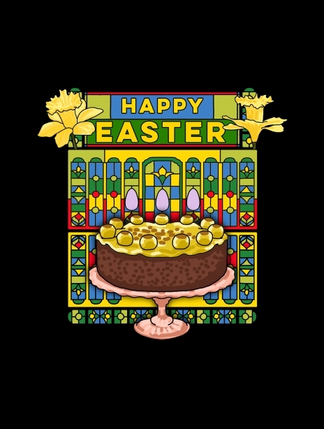 Easter card image