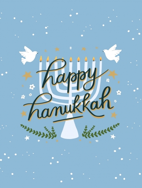 Hanukkah card image