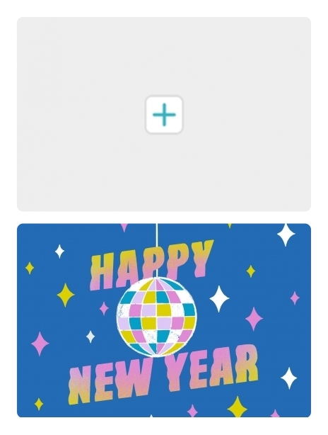 New year card image