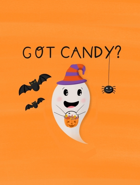 Halloween card image