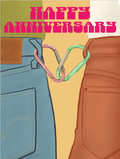 Anniversary card