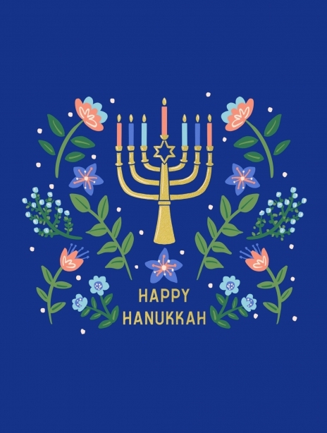 Hanukkah card image