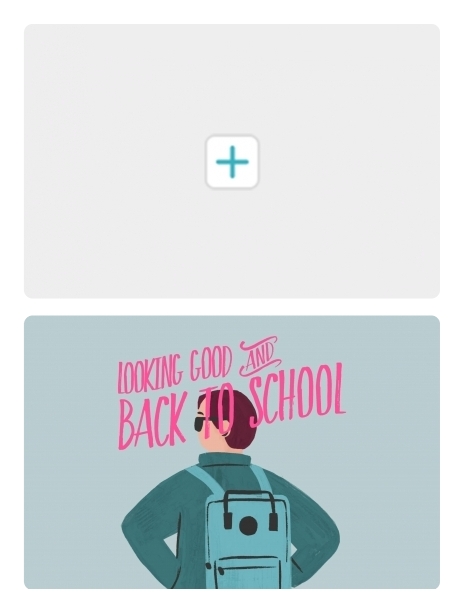 Back To School card image